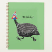 Funny Guineafowl cartoon Planner (Voorkant)