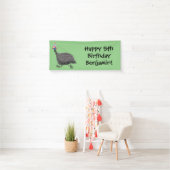 Funny Guineafowl cartoon Spandoek (Insitu)