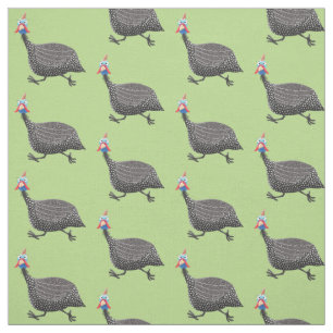 Funny Guineafowl cartoon Stof