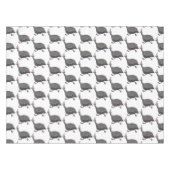 Funny Guineafowl cartoon Tafelkleed (Voorkant (Horizontaal))