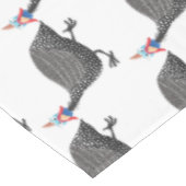 Funny Guineafowl cartoon Tafelkleed (Gekanteld)