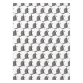 Funny Guineafowl cartoon Tafelkleed (Voorkant)