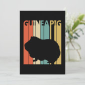 Funny Guinee Pig Bedankkaart (Staand voorkant)