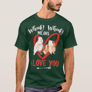Funny Guinee Pig Lover voor vrouwen en Mannen Guin T-shirt