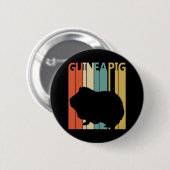 Funny  Guinee Pig Ronde Button 5,7 Cm (Voorkant /achterkant)