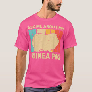 Funny Guinee Varkens voor mannen Potato Pet Lover  T-shirt