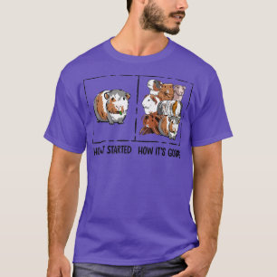 Funny Guinee Varkenshaar: hoe begon het met Meme C T-shirt