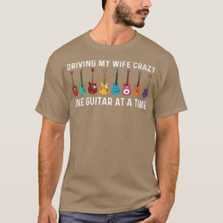 Funny Guitar Art Mannen opa Guitar Player Music I T-shirt