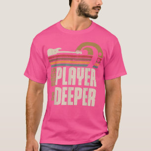 Funny Guitar Bass Bass Guitar But Vint T-shirt
