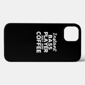 Funny Guitar Bass Spelers Gift Coffee Lovers Case-Mate iPhone Case (Achterkant (horizontaal))