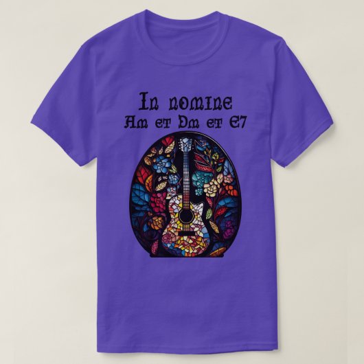 Funny Guitar Gift Retro  Muziek Gitaar 1 T-shirt (Design voorkant)