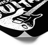 Funny Guitar Player I Just Need To Play Guitar Vin Poster (Hoek)