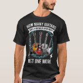Funny Guitar Player Quote Design T-shirt (Voorkant)