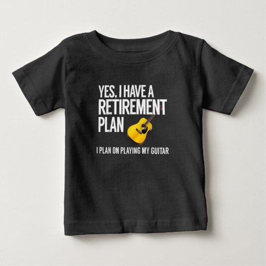 Funny Guitar Player Retirement Gift (Voorkant)