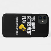 Funny Guitar Player Retirement Gift Case-Mate iPhone Case (Achterkant (horizontaal))