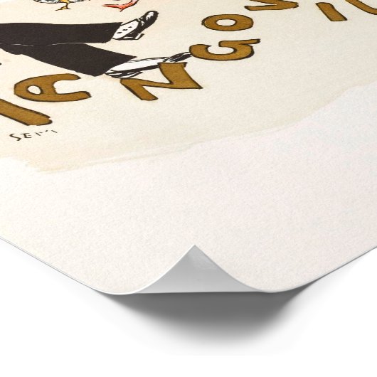 Funny  Guitar Print Dansk Crab Music (Hoek)