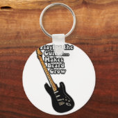 Funny guitar quote for guitar players sleutelhanger (Voorkant)