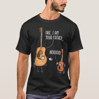 Funny Guitar Tshirt, Ukelele Shirt, zoals ik je be T-shirt