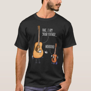 Funny Guitar Tshirt, Ukelele Shirt, zoals ik je be T-shirt