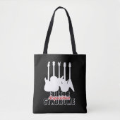 Funny Guitarist GAS Musician Guitars Music Rocker Tote Bag (Voorkant)