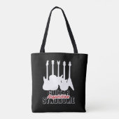 Funny Guitarist GAS Musician Guitars Music Rocker Tote Bag (Achterkant)