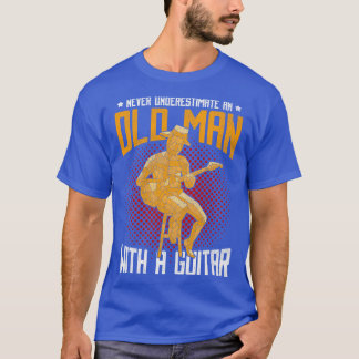 Funny Guitarist Gift Music Retirement Guit T-shirt