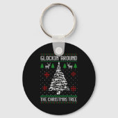 Funny Guns Ugly Christmas Sweaters For Gun Lovers  Sleutelhanger (Voorkant)