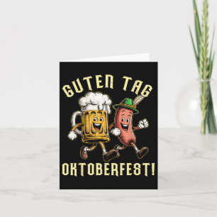 Funny Guten Label Bierworst Beierse Mannen Vrouwen Kaart