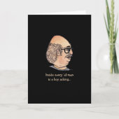 Funny Guy die vroeg wat er gebeurde Kaart (Voorkant)