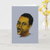 Funny Guy zingt naar geheimhouding Kaart (Gele Bloem)