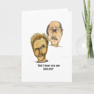 Funny Guy's 60ste verjaardag Kaart