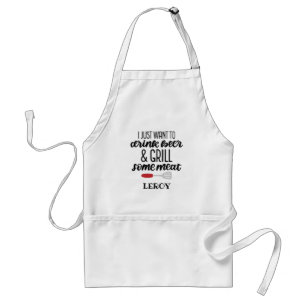 Funny Guy's Heren BBQ Keuken Schort