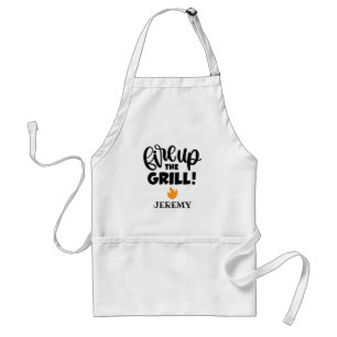 Funny Guy's Mannen Grilling BBQ Kitchen Apron Standaard Schort