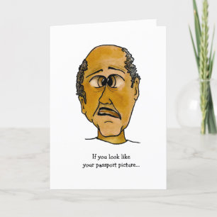 Funny Guy's Passport Afbeelding Kaart