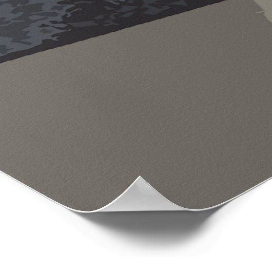 Funny Gym Eigenaar Fitness David Holding Weight Poster (Hoek)