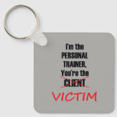 Funny Gym Fitness Persoonlijke training Sleutelhanger (Voorkant)
