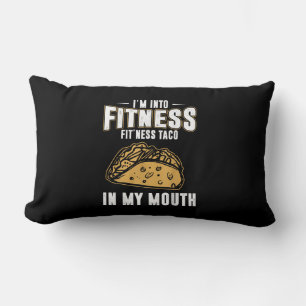 Funny Gym Fitness Taco T-Shirt Kussen