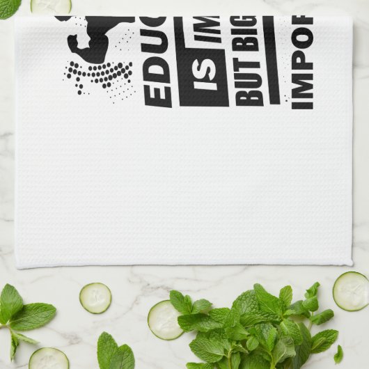 Funny Gym Gezegden Theedoek (Gevouwen)