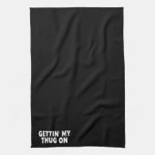 Funny Gym-handdoek Theedoek (Verticaal)