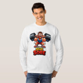 Funny Gym Long Sleeve T-Shirt - Gym Meme  (Voorkant volledig)