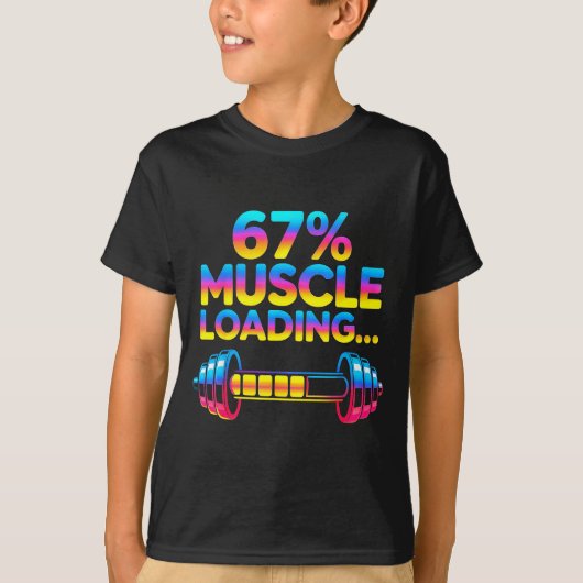 Funny Gym Meme 67  T-shirt (Voorkant)
