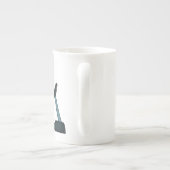 Funny Gym-minnaar-mok koffie Porselein Kop (Achterkant)