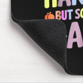 Funny Gym Quote I Might Be A Handful Workout Muismat (Hoek)