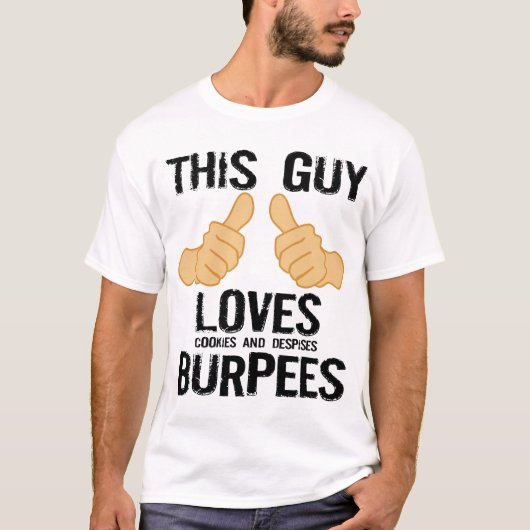 Funny gym quote t-shirt (Voorkant)