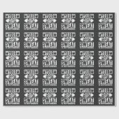 Funny Gym Weightlift Graphic for Sport Training Cadeaupapier (Vlak)