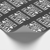 Funny Gym Weightlift Graphic for Sport Training Cadeaupapier (Hoek)