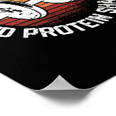 Funny Gym Workout Christelijk Faith Weinig Poster (Hoek)