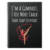 Funny Gymnast Gifts Gymnastics Girl Women Quote Notitieboek (Voorkant)