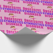 Funny Gymnastics Cadeaupapier (Hoek)