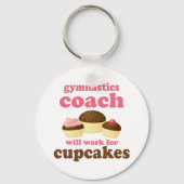 Funny Gymnastics Coach Sleutelhanger (Voorkant)